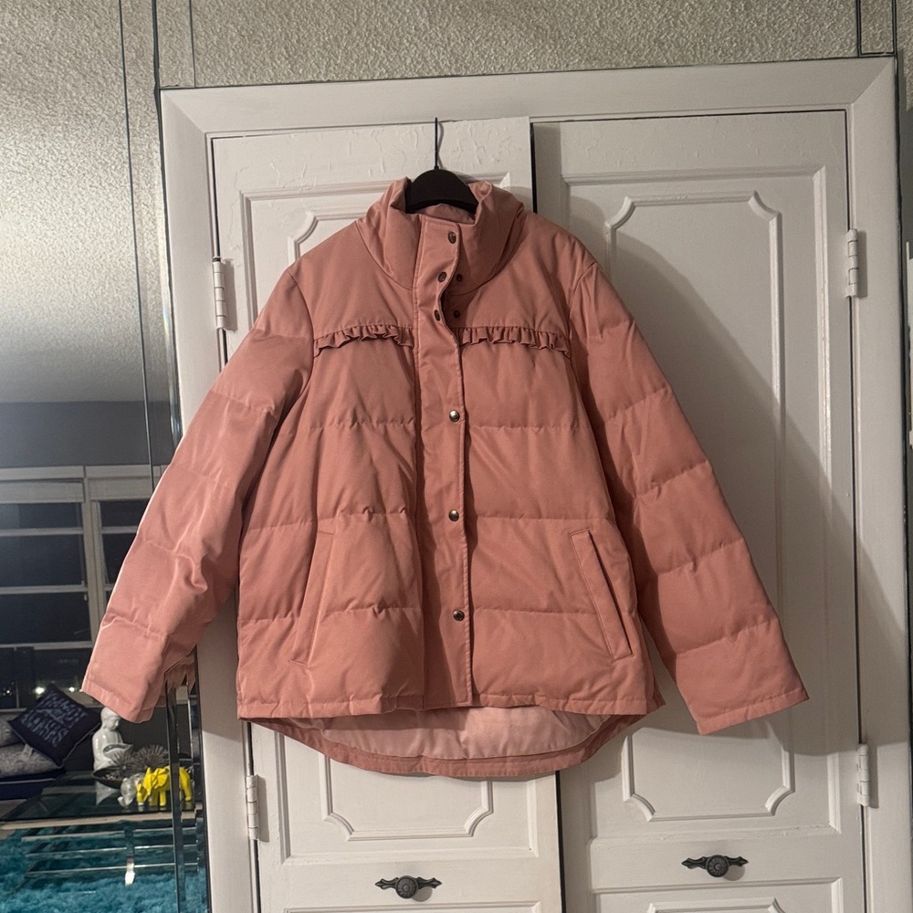 Kate Spade Blush Puffer Jacket